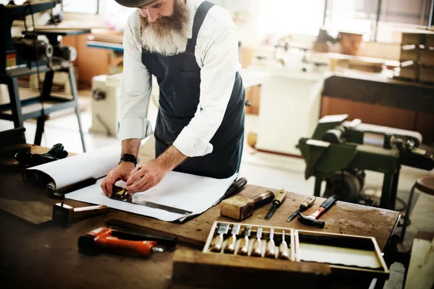 Balancing Practicality and Style Designing a Workshop That Stays Neat and Inviting